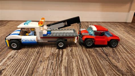 LEGO MOC Police Tow Truck and Car by Unknown1 | Rebrickable - Build ...