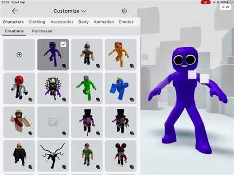 Rainbow Friends Avatars Showcase ( Roblox ) - YouTube