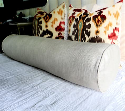 How to sew a Bolster Pillow • mimzy & company