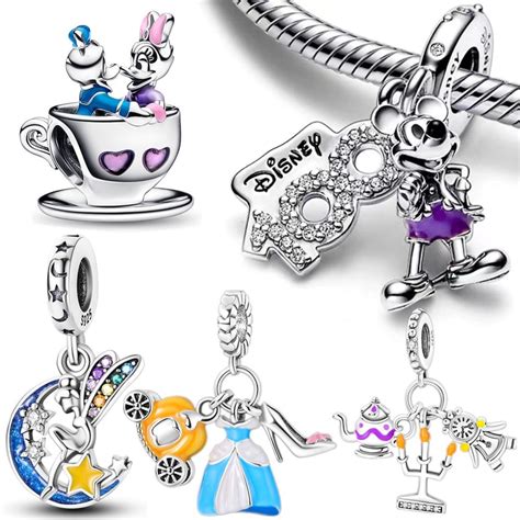 2023 Pandora Charm,parks Exclusive Charms, Charm Donald & Daisy Teacup Charm, New Stich Charm ...