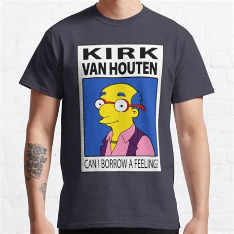 The Simpsons T-Shirts - Kirk Van Houten Classic T-Shirt - The Simpsons Merch