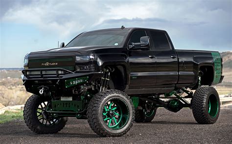 Five-r Trucks, Tuning, Chevrolet Silverado 2500hd, - Lifted Diesel Cool Trucks - 1920x1200 ...