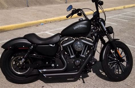 My Harley Davidson Iron 883 #harleydavidsonbobbersblack | Harley ...