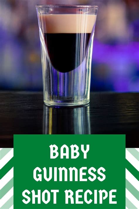 Baby Guinness Shot Recipe {Perfect for St Patrick's Day} | Shot recipes ...