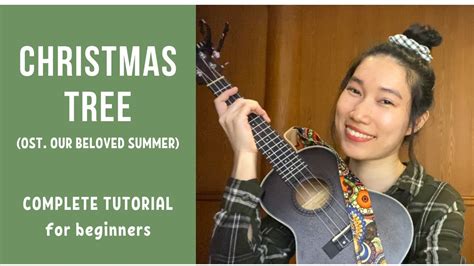 BTS V (뷔) - Christmas Tree (UKULELE TUTORIAL) by Chairia Tandias ...