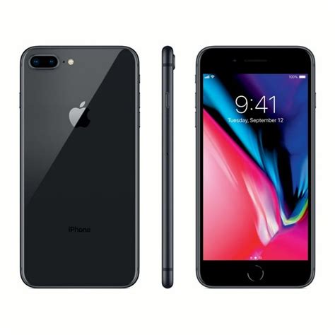 Refurbished Apple iPhone 8 Plus 256GB, Black - Unlocked (B-GRADE) - Walmart.com - Walmart.com