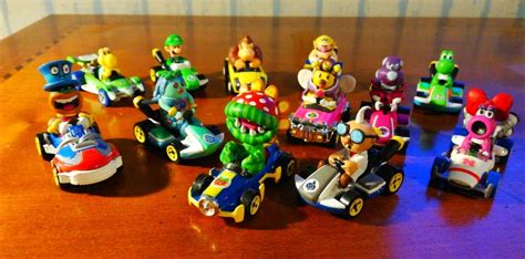 My updated [Mario Kart] Hot Wheels collection, including 7 customs ...