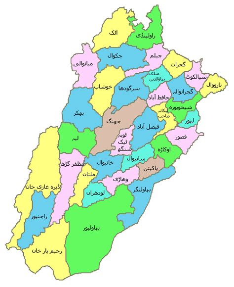 File:Punjab Districts.png