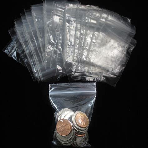 200 W 2" x 3" H Reclosable Clear Plastic Poly Bags Small Baggies 2 Mil - Walmart.com