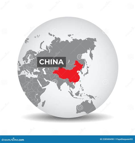 China Map On Earth - Gloria Fernandina