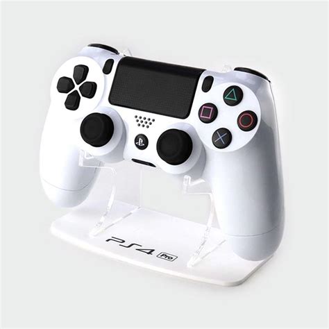 White PS4 Pro PlayStation 4 Controller Stand - PlayStation 4