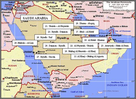 Al Kharj Map - Saudi Arabia