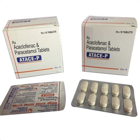 Aceclofenac Paracetamol Tablet Manufacturer, Aceclofenac Paracetamol ...