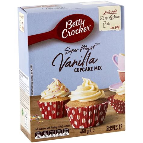 betty crocker party rainbow chip cake mix cupcakes