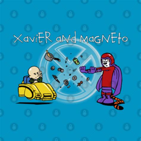 Xavier and Magneto - X Men - T-Shirt | TeePublic