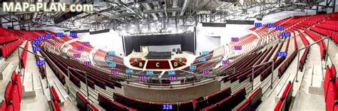 Leeds First Direct Arena detailed seat numbers seating plan - MapaPlan.com