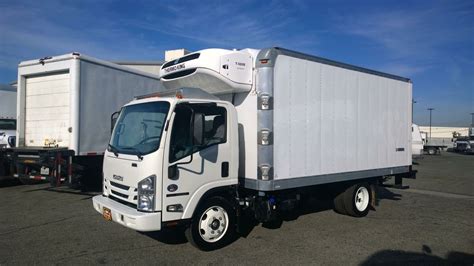 2018 Isuzu Nrr Refrigerated Truck 16ft Freezer Box Npr Nqr Hino Ud