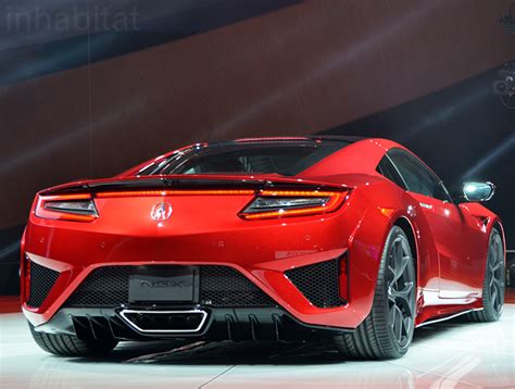 Acura unveils production-ready NSX hybrid supercar at the 2015 Detroit Auto Show