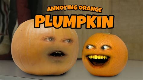 Annoying Orange Pumpkin Carving