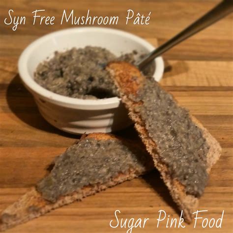 Mushroom Pâté | Slimming World | Sugar Pink Food - Healthy & Slimming Friendly Recipes