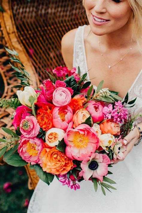 Vibrant Pink & Orange Wedding Inspiration