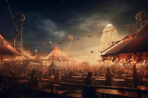 Premium AI Image | Oktoberfest background