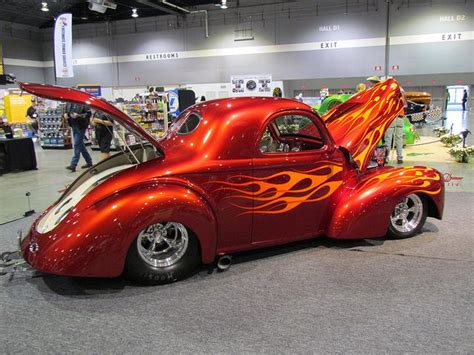 flamed 41 willys | Classic cars trucks hot rods, Hot rods cars, Willys