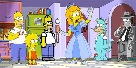 The Simpsons Treehouse of Horror Images Reveal 'Into the Simpsons-Verse ...