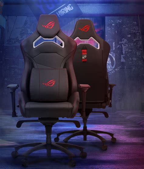 ASUS ROG Chariot Gaming Chair : RGB et roulettes ! - HardwareCooking