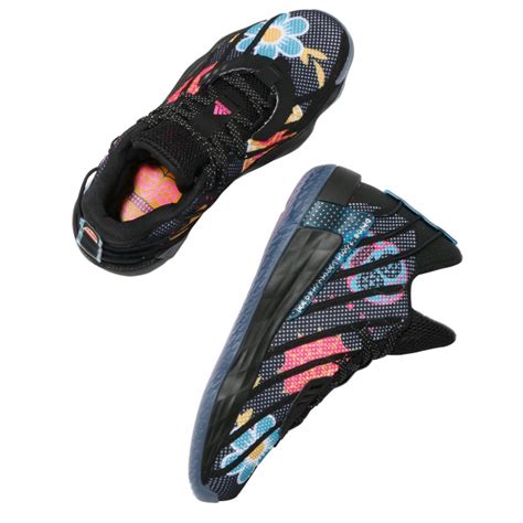 adidas Dame 7 Core Black Semi Solar Pink FZ3189 - KicksOnFire.com