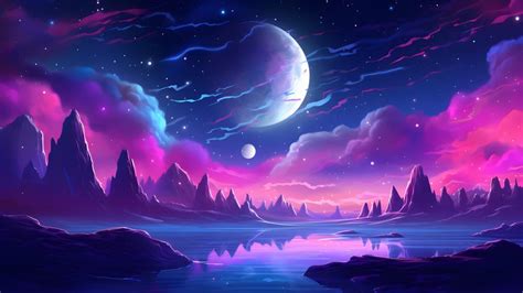 Surreal Twilight Dreamscape - backiee