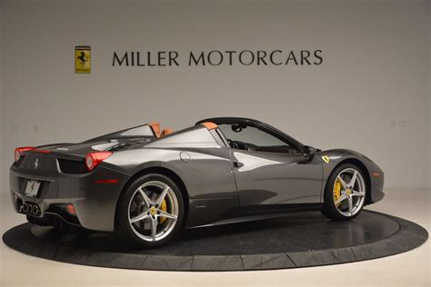 Pre-Owned 2015 Ferrari 458 Spider For Sale () | Miller Motorcars Stock ...