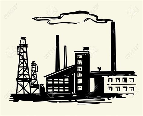 Factory building clipart - Clipground