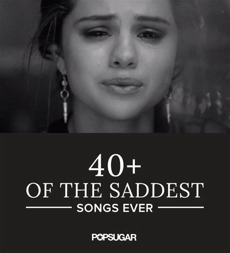 Saddest Songs Ever | POPSUGAR Smart Living Music Lyrics, Music Songs, Music Videos, Reggae Music ...