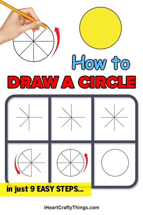Circle Drawing - How To Draw A Circle Step By Step