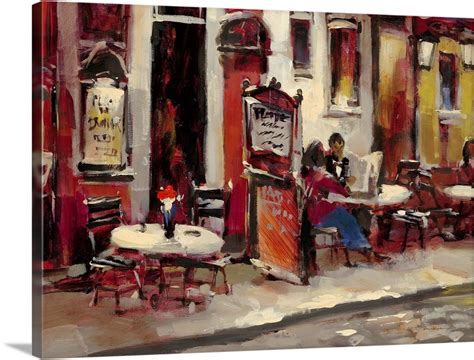 Sidewalk Cafe Wall Art, Canvas Prints, Framed Prints, Wall Peels | Great Big Canvas