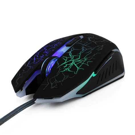 2016 High DPI 6D Wired gaming Mouse Gamer Computer Mause Colorful ...