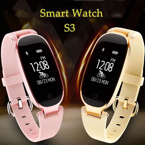 S3 Smart Watch Bluetooth Waterproof Fashion Women Ladies Heart Rate ...