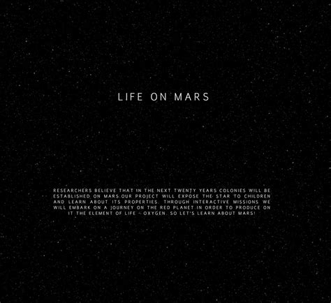 Life on Mars on Behance