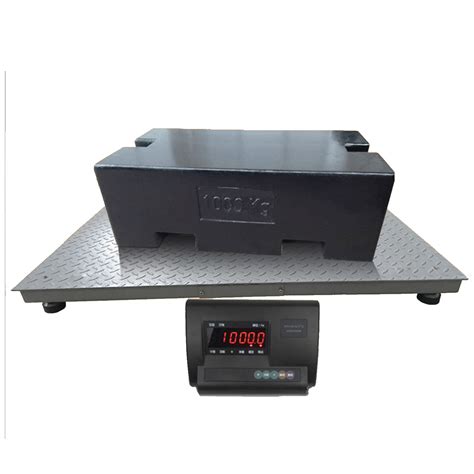 Industrial Waterproof Platform Weighing Scales 4 Load Cell Heavy Duty Floor Scale