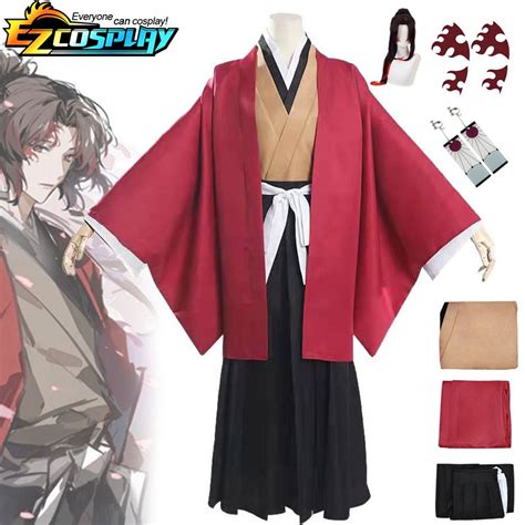 Anime Demon Slayer cosplay Kimetsu no Yaiba full set clothes Tsugikuni ...