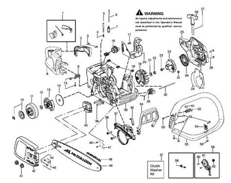 Mcculloch Cs 38 Em Chainsaw Manual