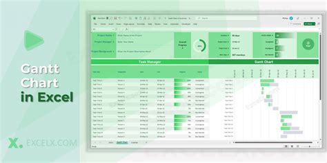 Gantt Chart Excel - Excel