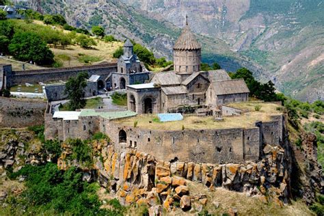 Tatev Monastery is Most Famous Monastery in Armenia Stock Photo - Image of armenian, center ...