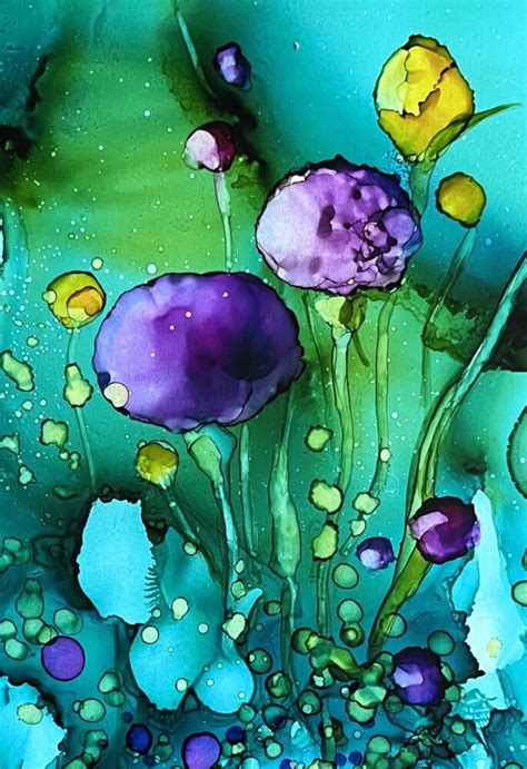 The Art of Painting with Alcohol Inks I - Wickford Art Association