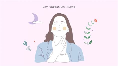 Dry Throat at Night: Causes, Symptoms, Treatment - Sleep Guides