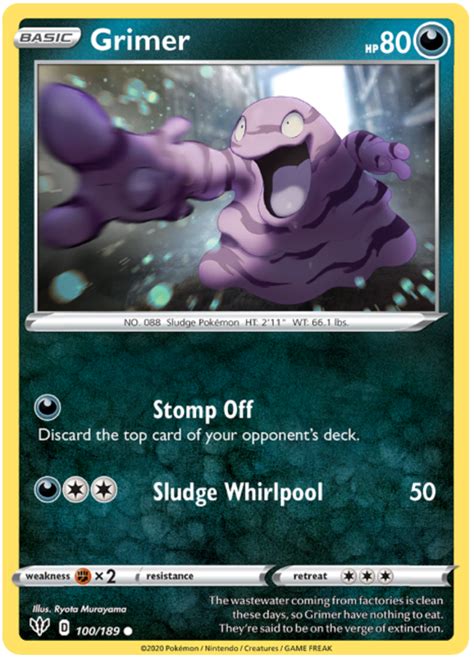 grimer pokemon card Cool Pokemon Cards, Pokemon Card Game, My Pokemon, Elf Druid, Pokemon ...