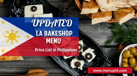 LA BAKESHOP MENU PHILIPPINES & UPDATED PRICES 2024