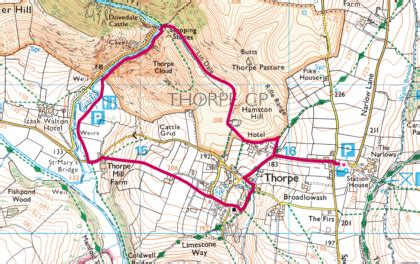 DOVEDALE WALK: sleepy Thorpe to the stepping stones (5.3km, circular)