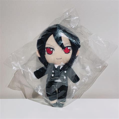 Black Butler Sebastian plush plushie New still in... - Depop